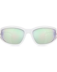 DIESEL - Rectangular Sunglasses In Acetate - Lyst