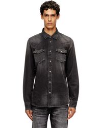 DIESEL - Denim Overshirt - Lyst