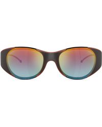 DIESEL - Iconic Oval Sunglasses - Lyst