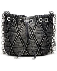 DIESEL - Charm-D S-Mini Bucket Bag - Lyst