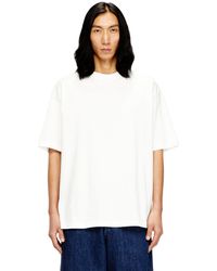 DIESEL - T-shirt With Maxi Oval D Embroidery - Lyst