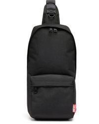 DIESEL - D-bsc-sling Backpack In Heavy-duty Shell - Lyst