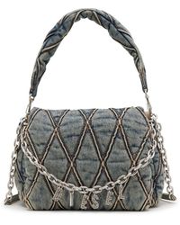 DIESEL - デニムキルティングショルダーバッグM - Lyst