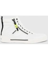 diesel high top sneakers womens
