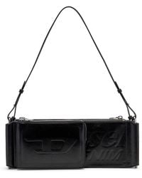 DIESEL - Flag-D-Modular Logo-Embossed Shoulder Bag - Lyst