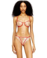 DIESEL - Underwire Bra With Contrasting Trims - Lyst