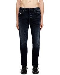 DIESEL - Slim Regular Waist 2062 D-Strukt Joggjeans, Dark, Zip Fly - Lyst