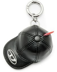 DIESEL - Baseball Hat Charm With Oval D Embroidery - Lyst
