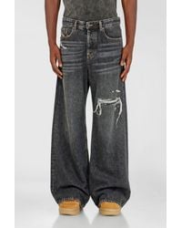 DIESEL - Relaxed Jeans Low Waist D-Rise, /Dark, Button Fly - Lyst