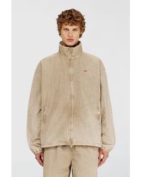 DIESEL - Treated Taslan Jacket With Treated Finish - Lyst