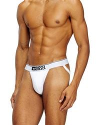 DIESEL - Three-Pack Jockstraps With Front Logo - Lyst
