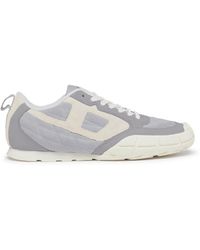 DIESEL - S-Pagodha-Quilted Suede Sneakers - Lyst