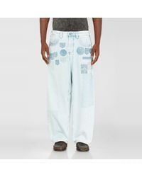DIESEL - Relaxed Jeans Regular Waist 1997 D-Enim-M, Light, Button Fly - Lyst
