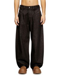 DIESEL - Relaxed Jeans Regular Waist 1997 D-Enim-M, /Dark, Button Fly - Lyst