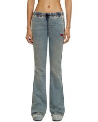 DIESEL - Bootcut And Flare 2069 D-ebbey Joggjeans - Lyst