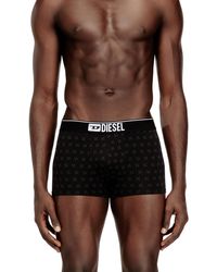 DIESEL - 3-Pack Of Jacquard Stretch Cotton Boxers - Lyst