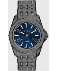 DIESEL - Stinger Gunmetal Edelstahl-Uhr - Lyst