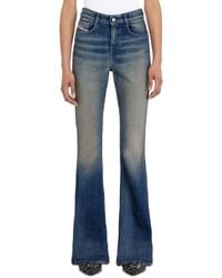 DIESEL - Bootcut Jeans High Waist 1973 D-Partt, Dark, Zip Fly - Lyst
