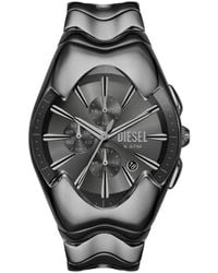 DIESEL - Mercurial Chronograph Stainless Steel Watch - Lyst