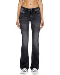 DIESEL - Bootcut Jeans Low Waist 1969 D-Ebbey, /Dark, Zip Fly - Lyst