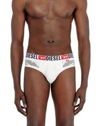 DIESEL - Slips Mit Transparentem Devoré-Effekt - Lyst