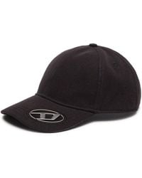 DIESEL - Cappello da baseball con placca oval D - Lyst