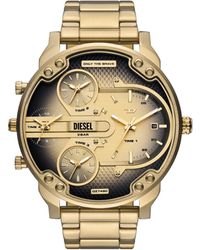 DIESEL - Mr. Daddy Slim Multi-Movement Stainless Steel Watch - Lyst