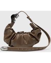 DIESEL - Grab-D-Small Scruched Hobo Bag - Lyst