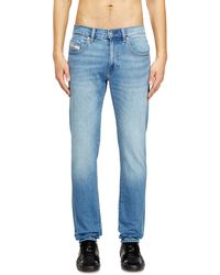 DIESEL - Slim Jeans Regular Waist 2019 D-Strukt, Light, Zip Fly - Lyst