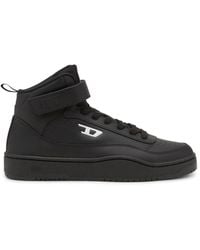 DIESEL - S-Tracker-D-Sneaker Mid Top - Lyst