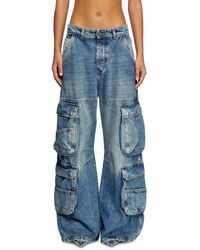 DIESEL - Relaxed Jeans Low Waist 1996 D-Sire, Medium, Button Fly - Lyst