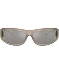 DIESEL - Wraparound Style Sunglasses - Lyst