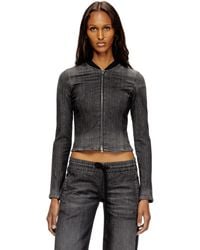 DIESEL - Cropped Jacket - Lyst