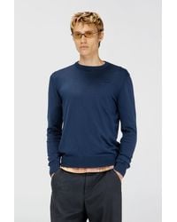 DIESEL - Cotton Knitwear With Tonal Logo - Lyst