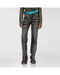 DIESEL - Regular Jeans Regular Waist D-Heel, /Dark, Button Fly - Lyst