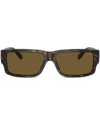 DIESEL - Rectangle Sunglasses - Lyst