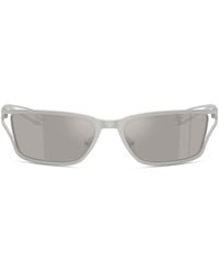 DIESEL - Rectangle Sunglasses - Lyst