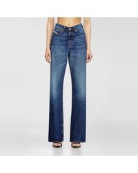 DIESEL - Regular Jeans High Waist 1971 D-Sent, Medium, Button Fly - Lyst
