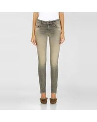 DIESEL - Skinny Jeans Regular Waist 2017 Slandy, Zip Fly - Lyst