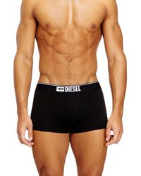 DIESEL - Three-Pack Of Stretch Cotton Boxer Briefs With All-Over Print - Lyst