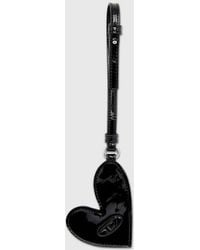 DIESEL - Mirror Charm With Glossy Finish - Lyst