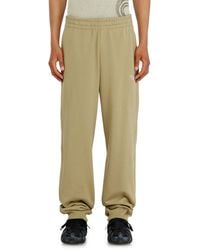 DIESEL - Cotton Pants With Metallic Oval D - Lyst
