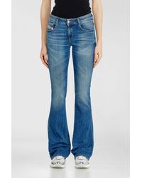 DIESEL - Bootcut Jeans Low Waist 1969 D-Ebbey, Medium, Zip Fly - Lyst