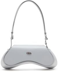 DIESEL - Play-Crossbody-Tasche Aus Semiglänzendem Leder - Lyst