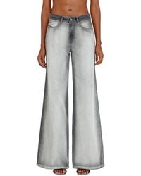 DIESEL - Flare Jeans Regular Waist 1978 D-Akemi, Zip Fly - Lyst