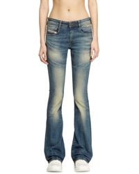 DIESEL - Bootcut Jeans Low Waist 1969 D-Ebbey, Medium, Zip Fly - Lyst