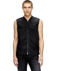 DIESEL - Gilet sans manches technique en tissu JoggJeans - Lyst