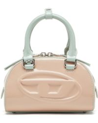 DIESEL - 1Dr Dome-Small Bowling Bag With Naplak Effect - Lyst