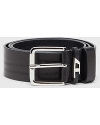 DIESEL - 4 Cm Gürtel Aus Crinkle-Leder - Lyst