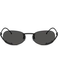 DIESEL - Oval Sunglasses - Lyst